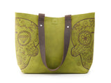 Bag "  Acid Green Mexican Skull"