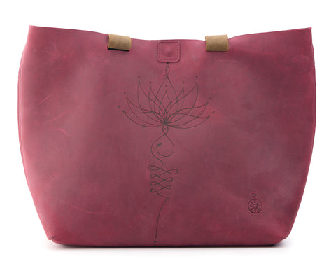 Bag "Garnet Mandala Flower"