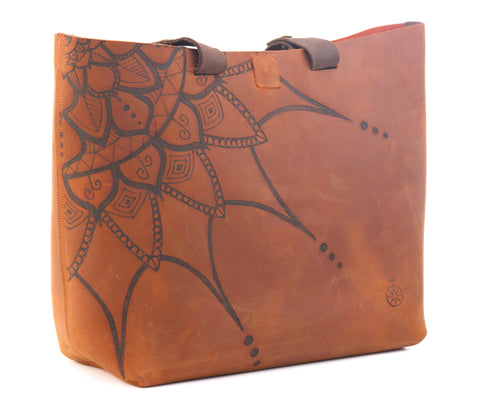 Bag "Rusty Mandala"