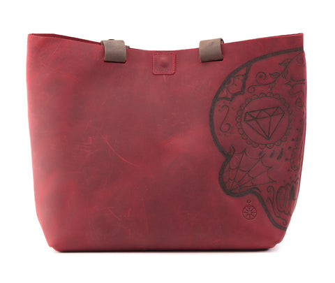 Bag "Red Mexican Skull"